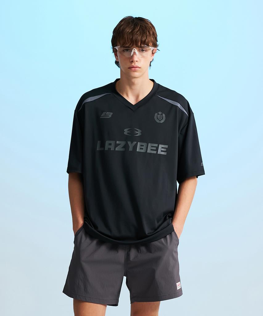 Leijibi [Set] Hydro Mesh Performance Short Sleeve Rash Guard + Swim Shorts Set W (4 Colors)