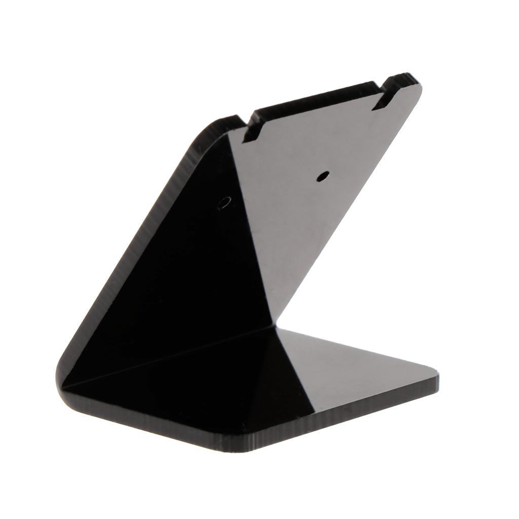 Acrylic Earrings Necklace Pendant Display Stand L-shaped Jewelry Show Bracket Earrings Ear Stud Stand Display Props