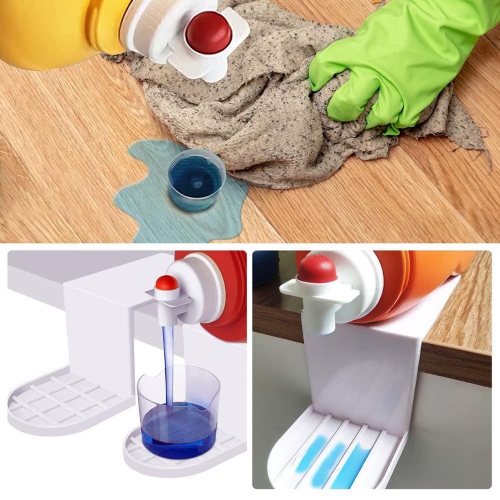 2 Pack Laundry Detergent Holder Detergent Cup Holder Drip Catcher Soap Tray Laundry Soap Dispenser