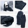 Guantes Cálidos de Invierno Polar Fleece Clima Frío Equitación Guantes de Esquí Pantalla Táctil Mujer Y Hombre Guantes Térmicos para Correr Senderismo