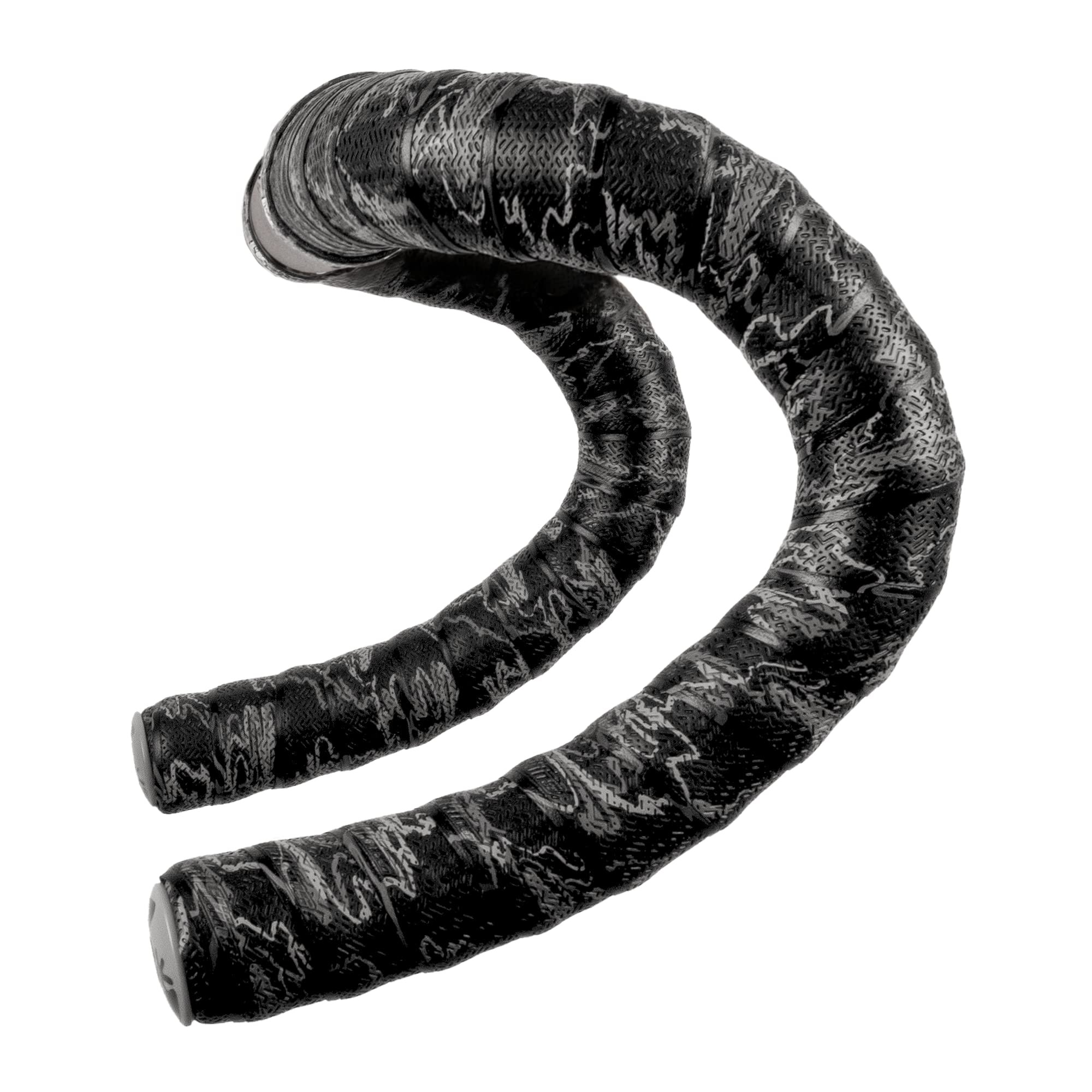 

Lizard Skins DSP Bar Tape with Bar End Carbon Camo V2, 2.5mm Thick, Screw-in Plugs,