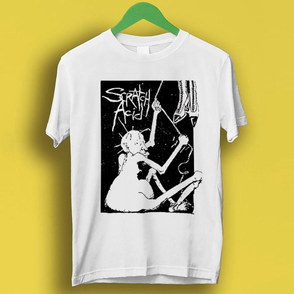 

Scratch Acid Music Cardigan Rock Guitar Worn By Music Gift Tee T Shirt P2831 4XL