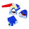 Kids' Smiling Shark Two-Piece Quick-Dry Swimsuit