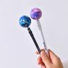 Creative Rotating Planet Pen Spinning Decompression Pen Stress Relieve Rotating Gel Pens Student Stationary
