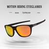 New Polarized Men's Sports Sunglasses 19026 - Stylish European & American Design, Cycling Glasses with UV Protection.