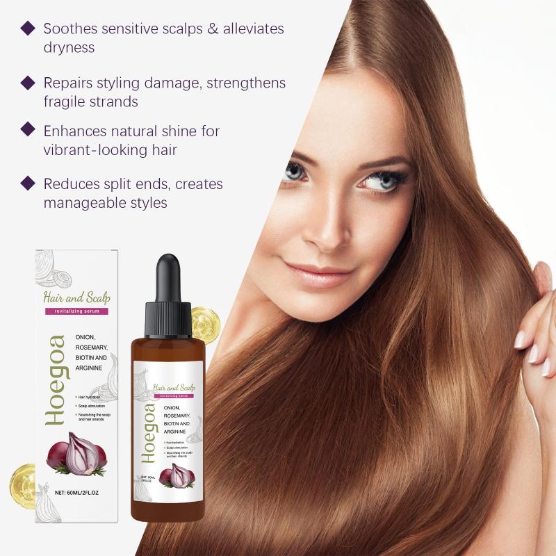 Lightweight Oil Control Hair Serum Volumizing Thin Hair Frizz Reducing Nourishing and Strengthening  For Daily Routine