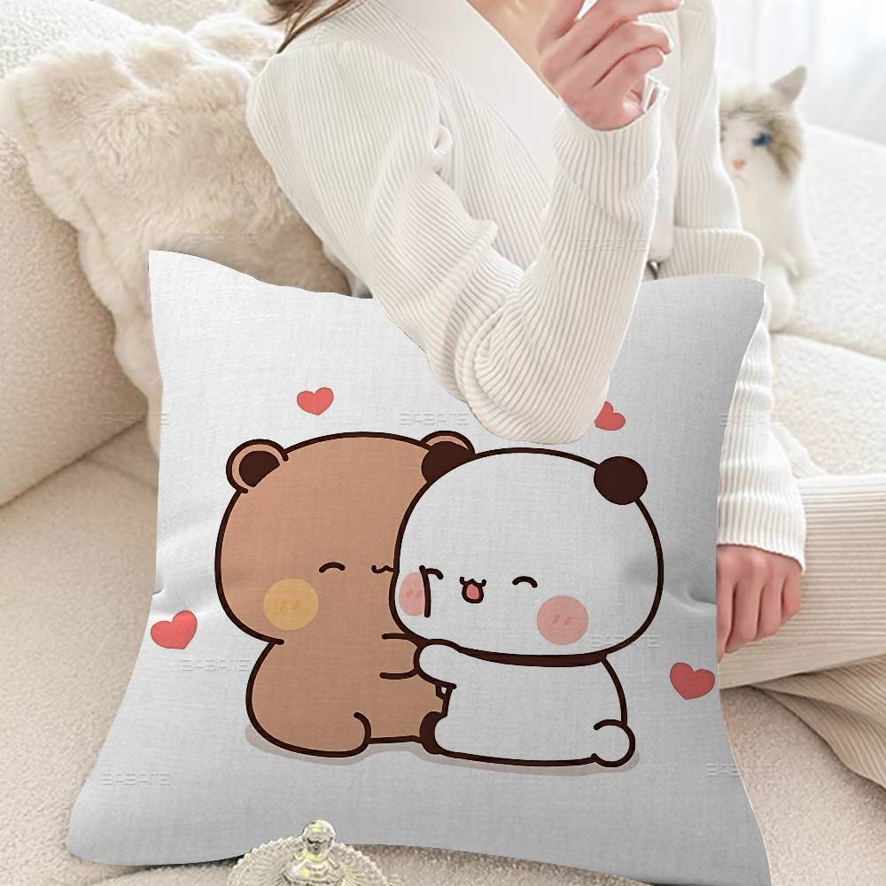 BUBU DUDU Pillow Cushion Cover Pillowcase Living Room Sofa Home Decor Customized