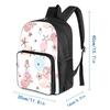 Star Pattern Print Pattern Square Front Pocket Backpack for Boy and Girls Best Gifts 2D Flat Cartoon SchoolBags for Children