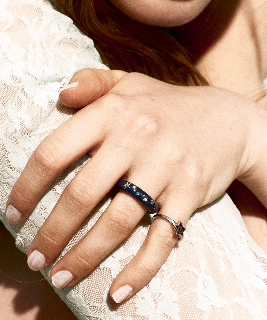 Nff Naia Ring-Navy