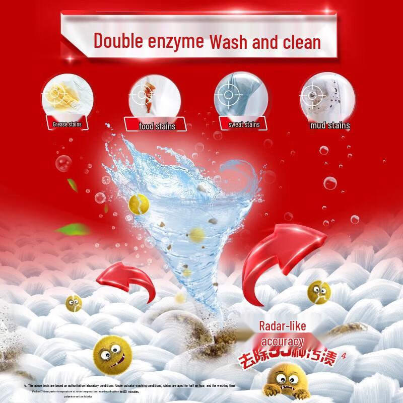 OMO Cherry Blossom Laundry Detergent with Fabric Softener