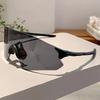 Fashion Monoblock Anti UV Men's Goggle Outdoor Brand Mirror Sports Sunglasses Women Oversize Decor Shades for Cycling