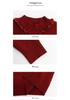 Mom's Velvet-Lined Faux Two-Piece Winter Sweater for Chinese New Year - Warm Base Layer for Middle-Aged & Elderly Women