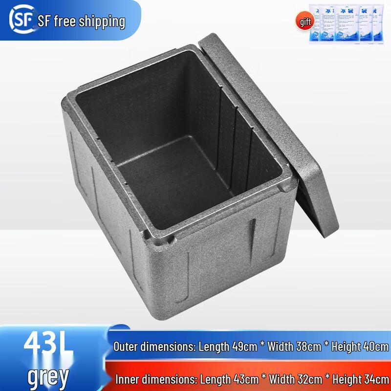 Tiemyun 43L Insulated Cooler Delivery Box