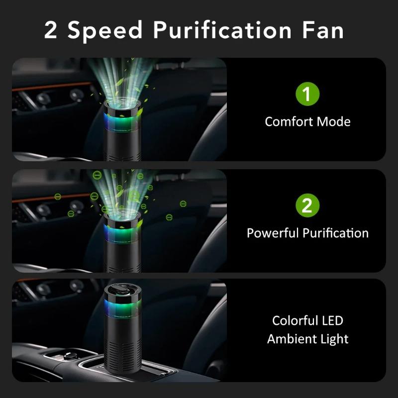 Mini Auto Diffusor Lufterfrischer Ätherisches Duftöl Aroma Luft Aromatherapie Luftbefeuchter Erfrischer Parfümöl Montierter Ionisator Generator