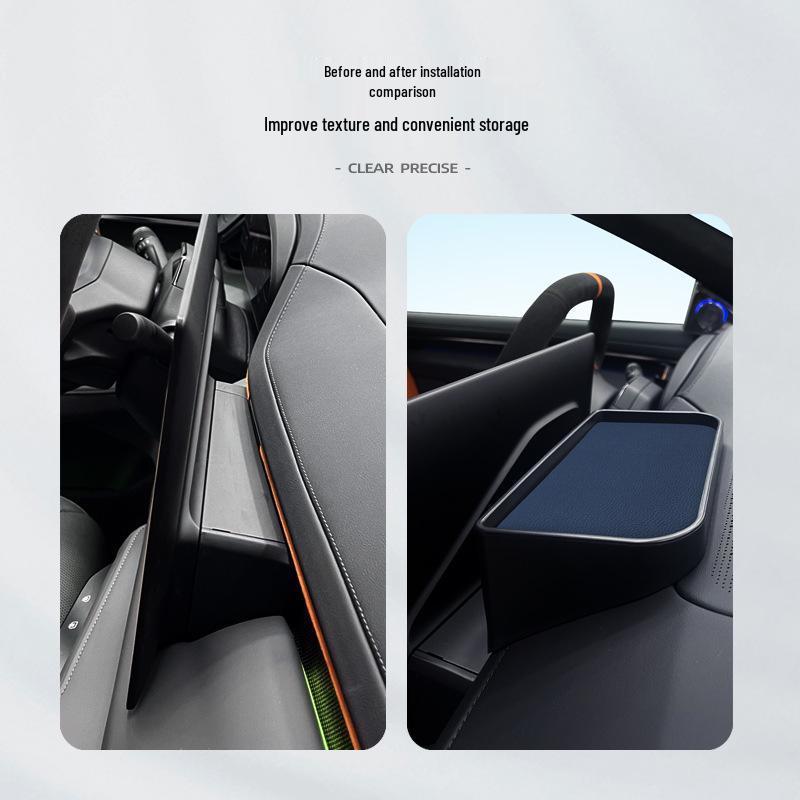 Zeekr 001 Leather Rear Storage Box and Center Console Decorative Organizer