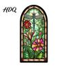 Colorful Bookmark Set Stained Glass Flower Bookmark Floral Acrylic Suncatcher Rose Design