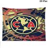 Club America Wall Tapestry Aesthetic Wall Hanging Printed Fabric Blanket Decorative Tapestries for Bedroom Living Room Home Decor