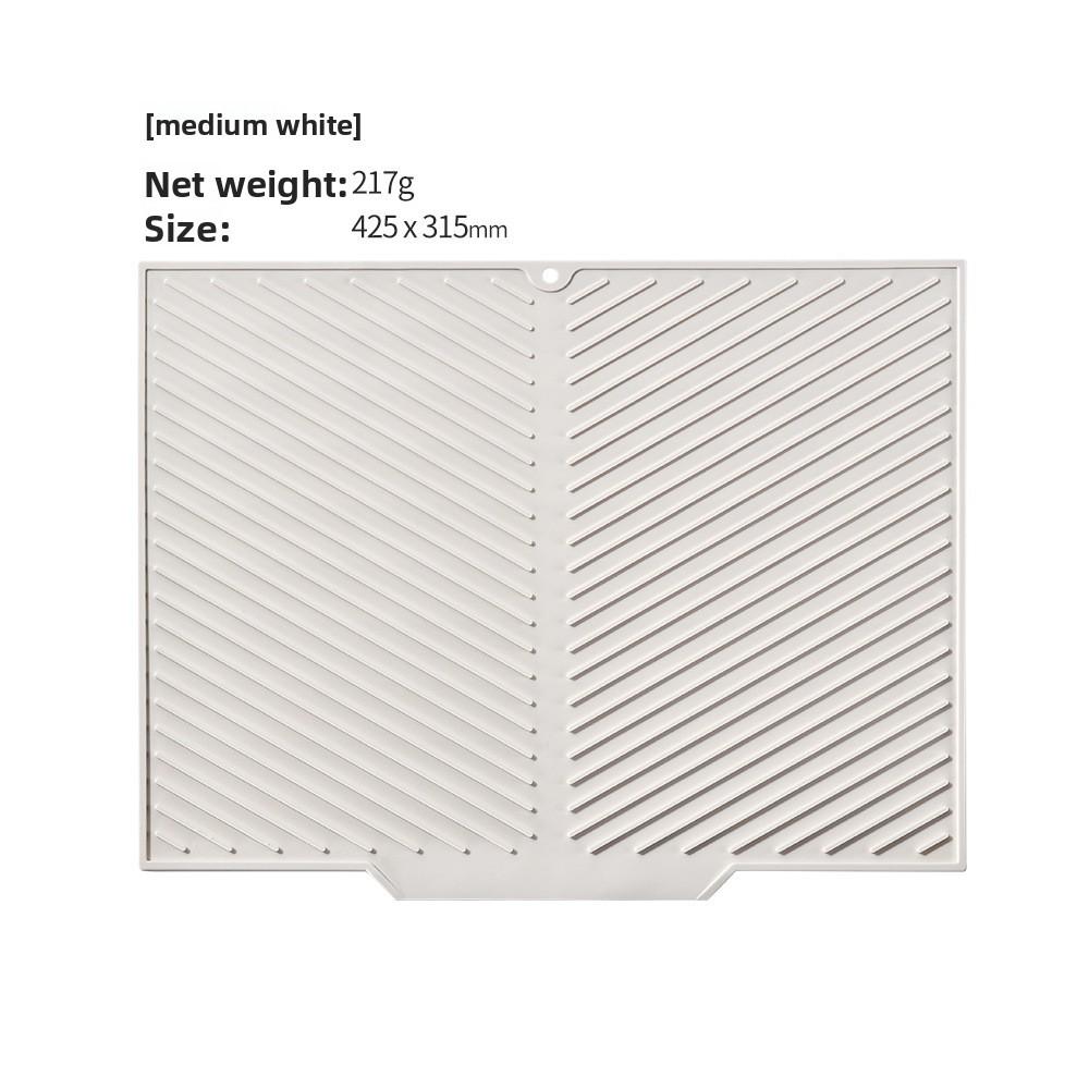 Silicone Kitchen Mat With Nonslip Textured Surface For Home Use And Dish Drying