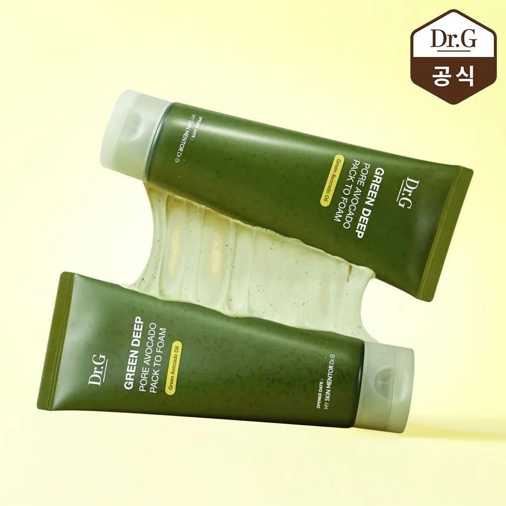 [1+1] Green Deep Pore Avocado Pack-to-Foam 150ml