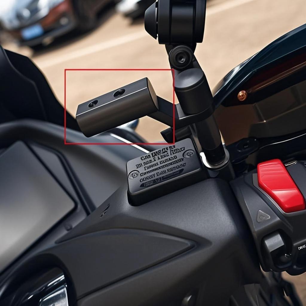 Bike Smartphone Holder Bike Clamp Bar Mirror Mount Aluminum Bicycle