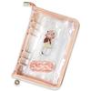 Happy Mono Axta Case Acstar Storage File Acrylic Stand Oshikatsu Goods Oshikatsu Carry Otakatsu Goods A5 A6 Binder 6 Holes (A6 Light Orange)