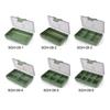 1-8 Compartments Storage Box Carp Fishing Tackle Boxes System Fishing Bait Boxes Soft Fish Lure Hook Bait Storage Case Organizer