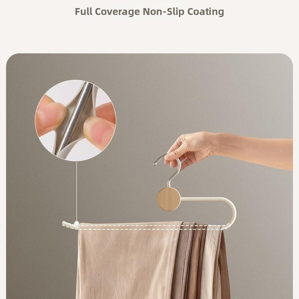 Metal Pants Hanger Non Slip Pants Storage Cabinet New Clothes Storage Rack  Pants Storage