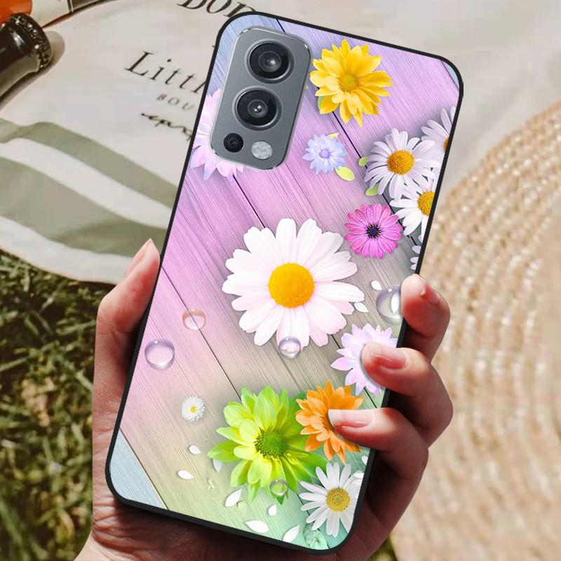 Für OnePlus Nord 2 5G Hülle Silikon Rückabdeckung Handyhülle Für OnePlus Nord2 5G Hüllen für One Plus Nord 2 5G Weicher Stoßfänger Funda