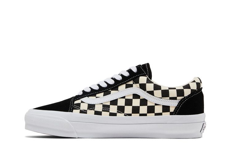 Vans Old Skool 36 LX Checkerboard White Black