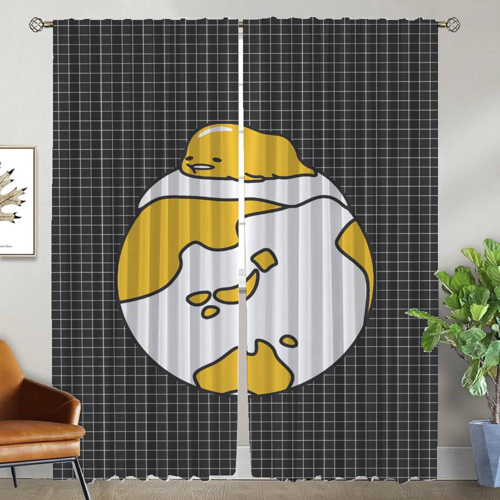 

Gudetamas Shades Curtains Детская комната Blackout Шторы для камеры Перегородка Окно Шторы Тюль для спальни Гостиная Кухня Дом W50xH70cmx2pcs-CL