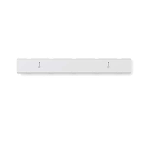Umbra Flip Hooks, Shine White, 5-Hook Wall Hooks, Storage