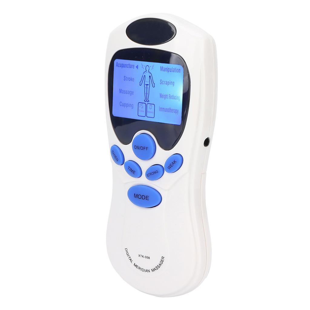 Portable Muscle Stimulator Device Pain Relief Electric Body Muscle Massager Machine