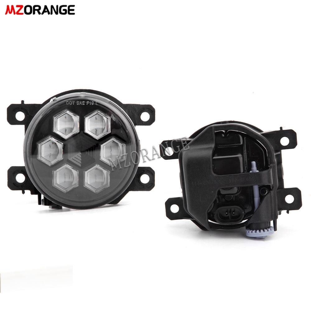 2ks LED mlhových světel pro Subaru Forester BRZ Gt86 2013 2014 2015 2016 2017-2025 Světlomety, mlhová světla, autopříslušenství, bílá žlutá