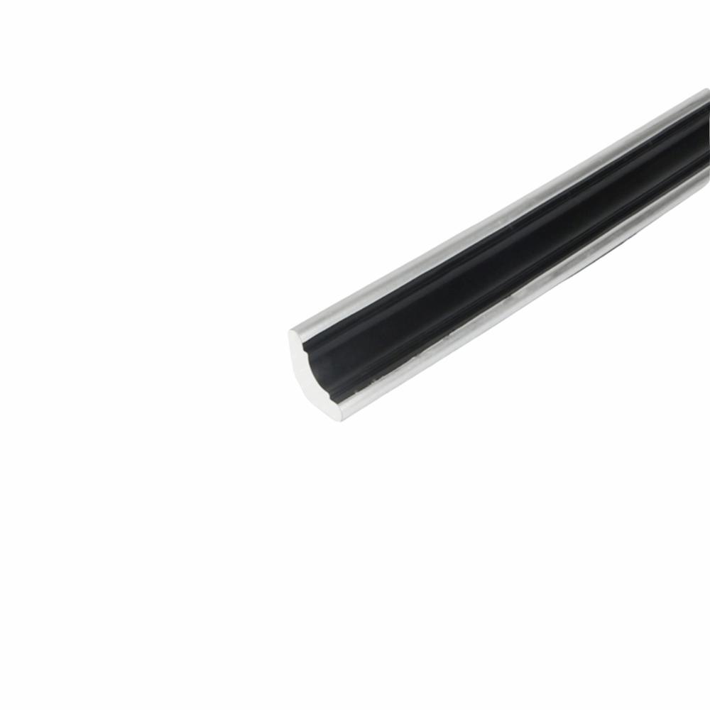 12mm*9mm Self Adhesive Corner Line 1M Length PVC Material PVC Corner Line 3D Foam Self-adhesive Triangular Edge Strip Wall