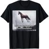 Men's Gen Z Hold On Partner I'M Overstimulated Western Horse Graphic T Shirt Cotton Tee Summer Women Oversized Streetwear Meme