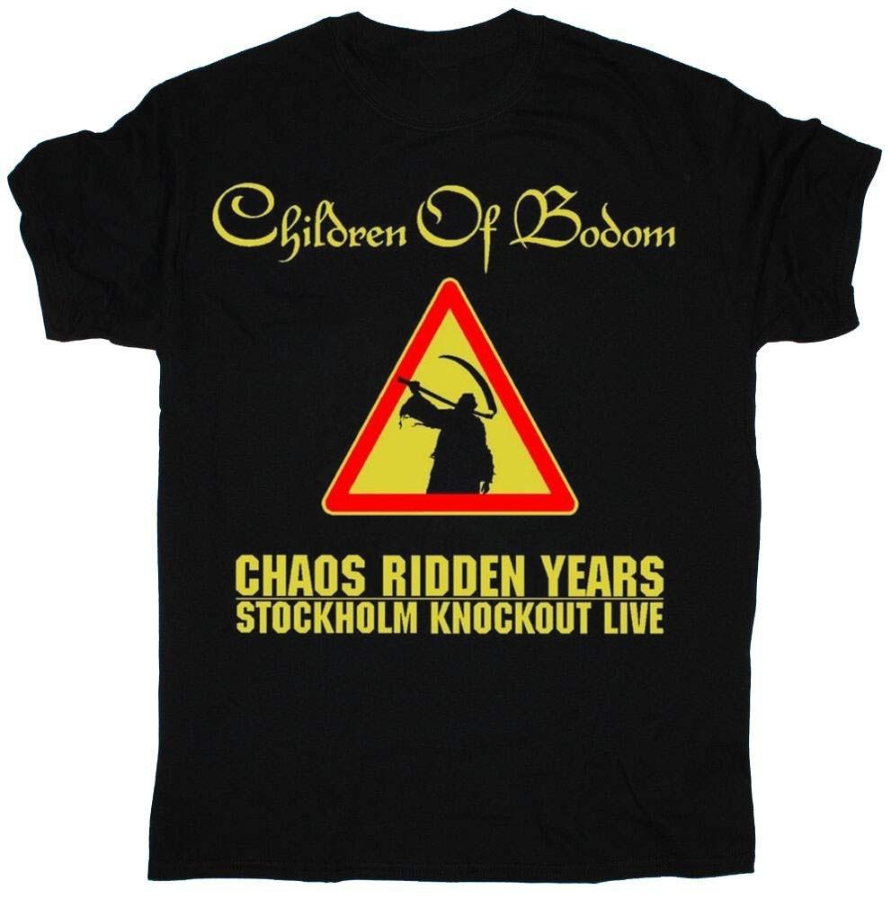 

Новый! Футболка унисекс Children Of Bodom Черная Футболка для концерта Размеры от S до 5XL SG392 Футболка унисекс XXXL