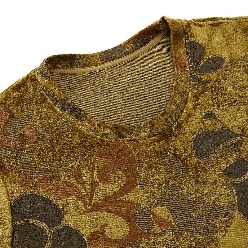 JNBY 2025 Fall Commuter X-Type Round Neck Short Sleeve T-Shirt