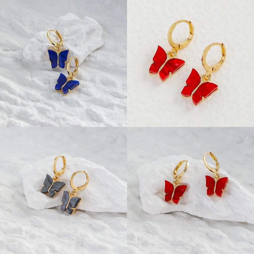 Bold Geometric Butterfly Earrings For Women Trendy And Fashionable Accessories