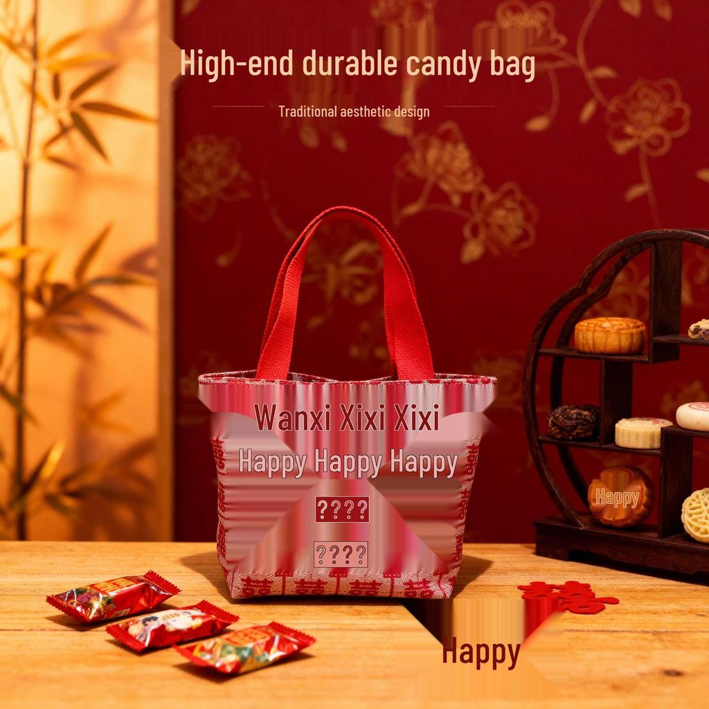 Elegant Wedding and Birthday Gift Tote Bag - Perfect for Celebrations and Return Souvenirs