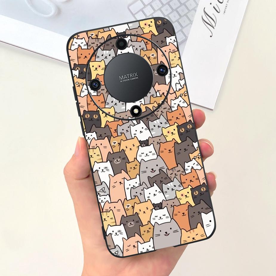 For Honor Magic 6 Lite Case Cute Fashion Candy Painted Cover Shockproof Phone Case For Honor Magic6 Lite 5G Fundas 6.78'' Bumper