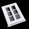 Handmade Wood Window Furnishings for Doll Room/ Bedroom/ Dining Room, 3pcs Set