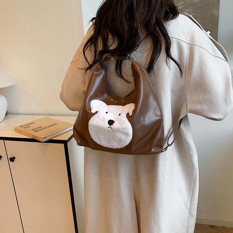 Stylish Korean Style Shoulder Bag Lightweight Fashionable Tote Bag For Trendy Girls