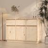 Day and Night - Day and Night Solid Pine Wood Sideboard 110x34x75 Cm