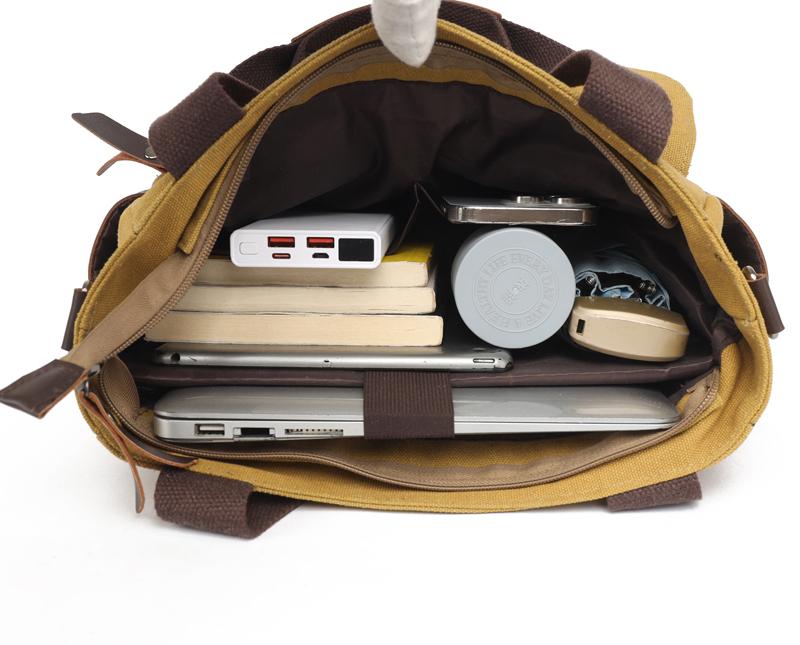 Multifunctional Men's Bag Shoulder Bag Business Handbag Travel Crossbody Bag