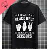Unisex Funny Karate Graphic TShirt  Keep Training Until The Belt Turns Black Slogan Pure Cotton Shortsleeve Sports Tshirt