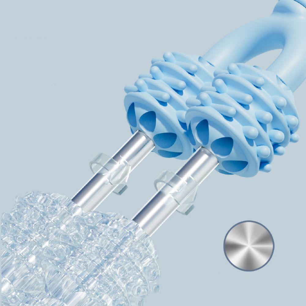 Multifunction Roller Ball Massage Stick Fitness Fascia Stick Portable Yoga Massage Stick  Arms