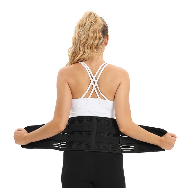 

Fitness Guard Belt Steel Plate Compression Belt Lumbar Intervertebral Disc Fixed Belt Weightlifting Squat Restraint Belt 2XL