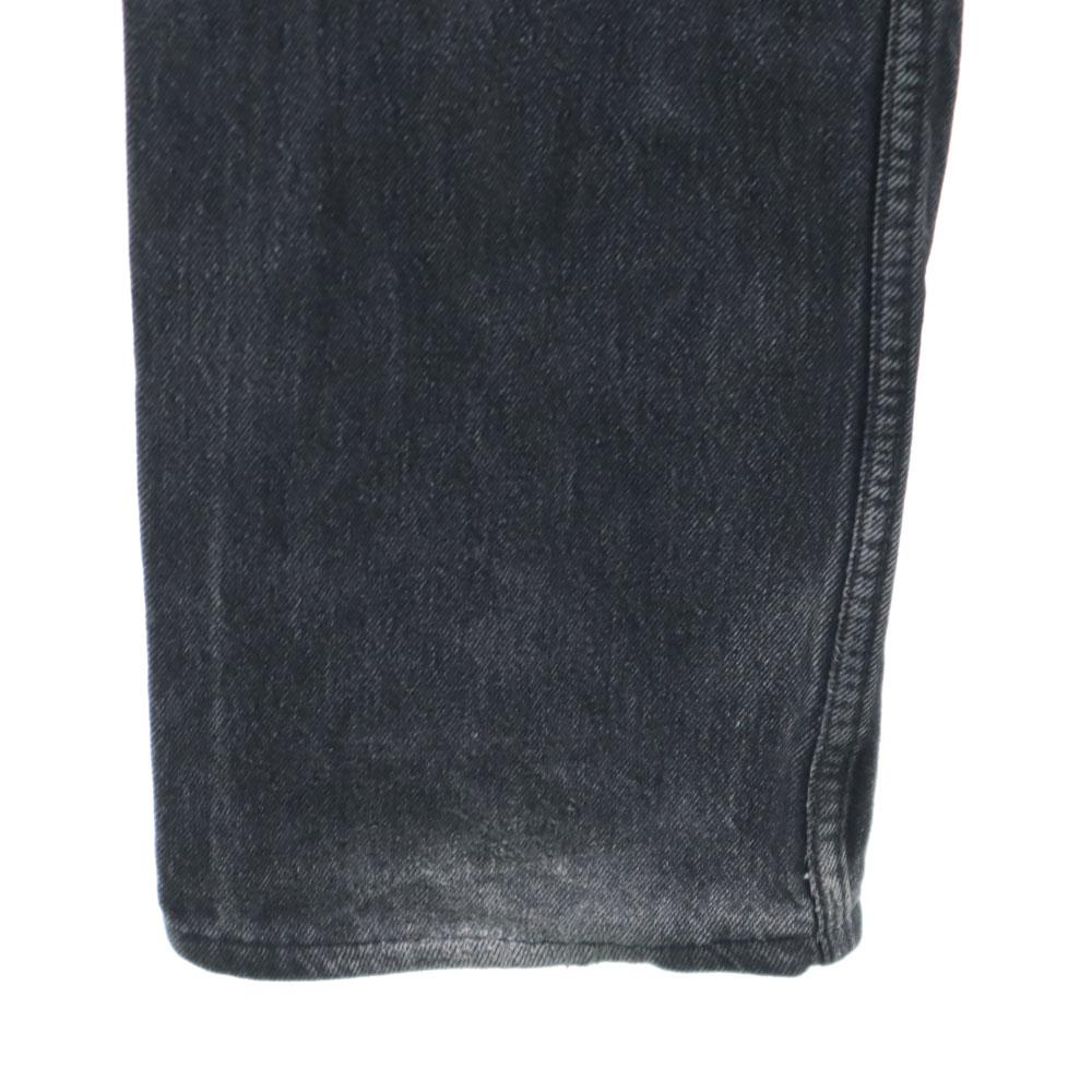 Levi's 90s 501 Polish Euro Piece Dyed Black Straight Denim Pants Jeans Men's Used