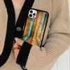 Wood Grain Phone Case Silicone PC+TPU For For iPhone  11 12 13 14 15 16 Plus Pro Max Cover