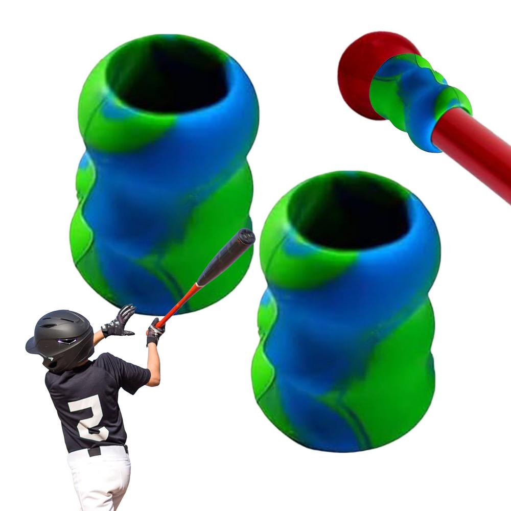 Stick Grip Baseball Bat Grip Handle Protector Batting Grip 2X Non-Slip Grip Bat Base Baseball Grip Silicone Baseball/Softball